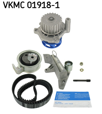 SKF VKMC 01918-1 Pompa acqua + Kit cinghie dentate